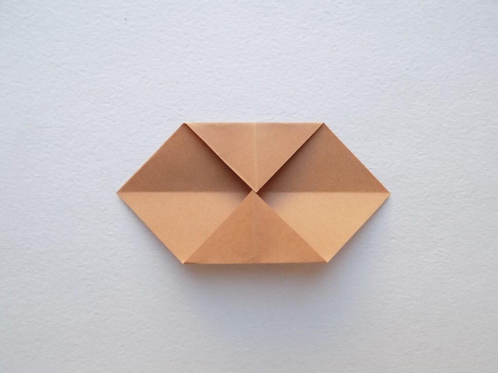 Корзиночка оригами из бумаги